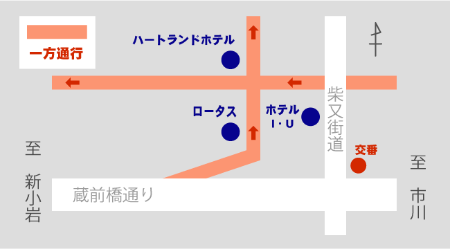 入庫しやすいホテルマップ